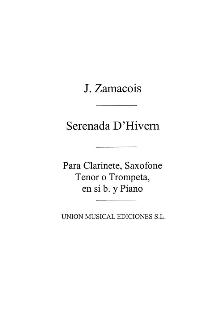 Serenade D'Hivern